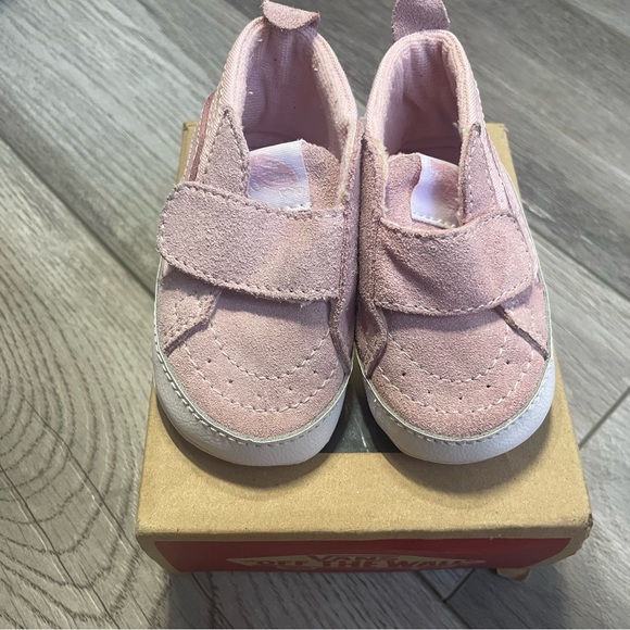 Vans Sk8-Hi Crib Chalk Shoes - Picture 1 of 5